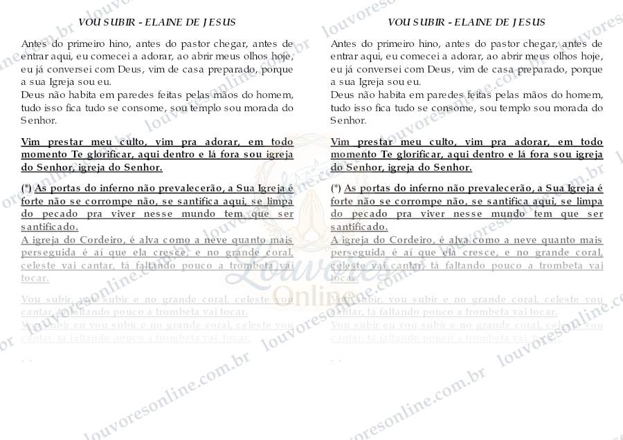 Prévia de Vou Subir